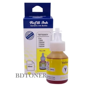 Brother TBT5000 Yellow Color Compatible Refill Ink