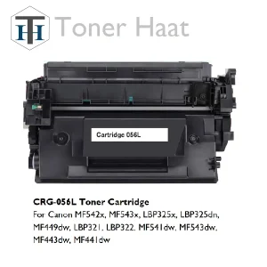 056L Toner Cartridge for Canon and HP Printer