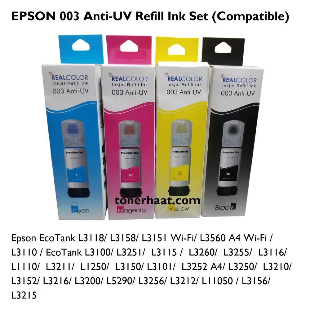 anti uv 003 refill ink